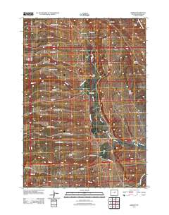 2012 Map of Barnum, 2012 Print