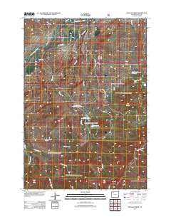 2012 Map of Belknap Creek, 2012 Print