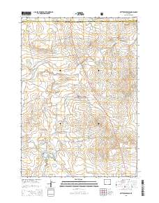 2015 Map of Betty Reservoir, 2015 Print