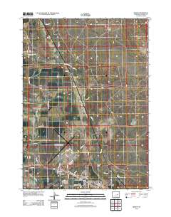 2012 Map of Bishop, 2012 Print