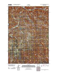 2011 Map of Blacktail Deer Creek, 2011 Print