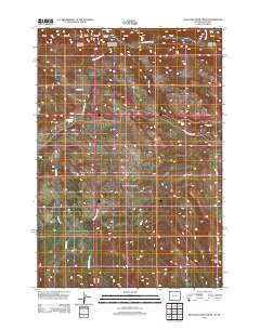2012 Map of Blacktail Deer Creek, 2012 Print