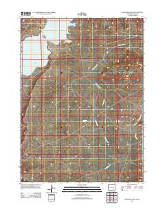 2012 Map of Bluegrass Wells, 2012 Print