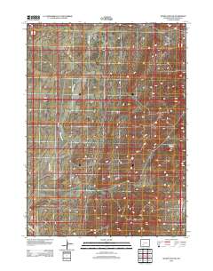 2012 Map of Boars Tusk SW, 2012 Print