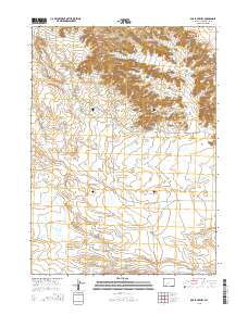 2015 Map of Bob Jack Well, 2015 Print