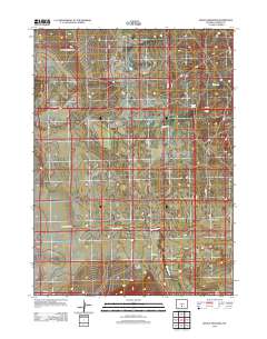 2012 Map of Boggy Meadows, 2012 Print