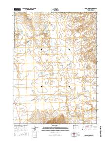 2015 Map of Boggy Meadows, 2015 Print