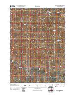 2012 Map of Boggy Reservoir, 2012 Print