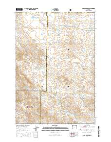 2015 Map of Bonnie Reservoir, 2015 Print