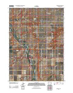 2012 Map of Bordeaux, 2012 Print