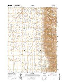 2015 Map of Bosler SE, 2015 Print