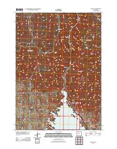 2012 Map of Boysen, 2012 Print