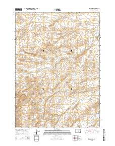 2015 Map of Broad Mesa, 2015 Print