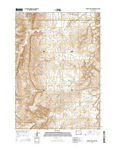 2015 Map of Broken Horn Creek, 2015 Print