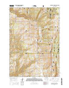 2015 Map of Brokenback Narrows, 2015 Print
