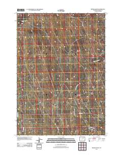 2012 Map of Brown Ranch, 2012 Print