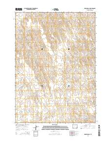 2015 Map of Brown Ranch, 2015 Print