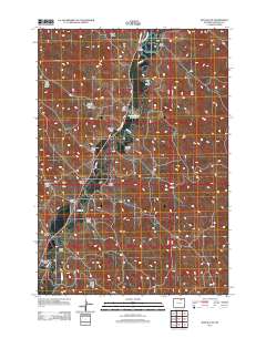2012 Map of Buffalo NE, 2012 Print
