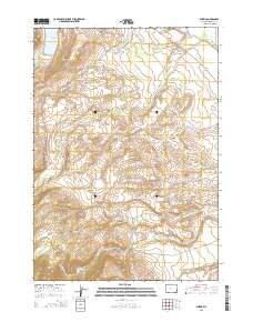 2015 Map of Burris, 2015 Print