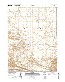 2015 Map of C S Ranch, 2015 Print