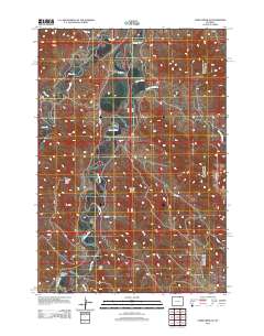 2012 Map of Cabin Creek SE, 2012 Print