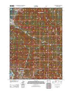 2012 Map of Cache Creek, 2012 Print