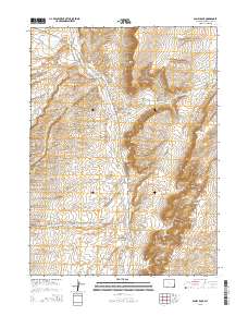 2015 Map of Camel Rock, 2015 Print