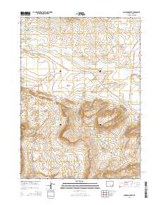 2015 Map of Cameron Creek, 2015 Print