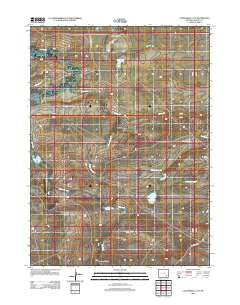 2012 Map of Cannonball Cut, 2012 Print