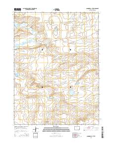 2015 Map of Cannonball Cut, 2015 Print