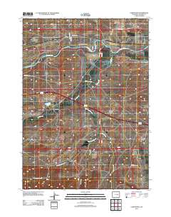 2012 Map of Careyhurst, 2012 Print