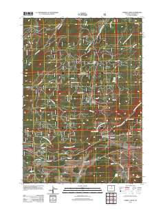 2012 Map of Caribou Creek, 2012 Print