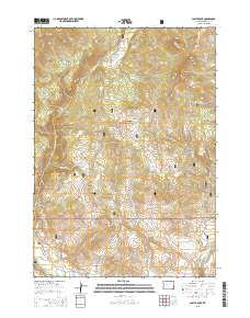 2015 Map of Castle Rock, 2015 Print