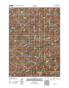 2012 Map of Cedar Hill, 2012 Print