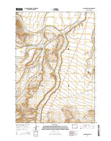 2015 Map of Chapman Bench, 2015 Print