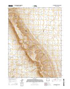 2015 Map of Chicken Creek East, 2015 Print
