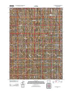2012 Map of Clausen Ranch, 2012 Print