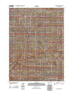 2012 Map of Clay Buttes SW, 2012 Print