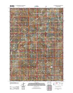 2012 Map of Coal Draw South, 2012 Print