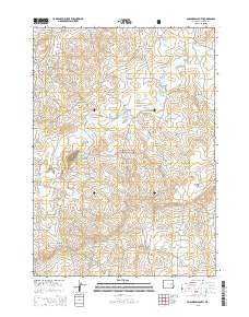 2015 Map of Coal Draw South, 2015 Print
