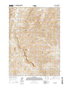 2015 Map of Coal Hill, 2015 Print