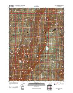 2012 Map of Coal Mine Ridge, 2012 Print