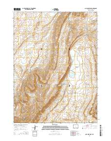 2015 Map of Coal Mine Ridge, 2015 Print