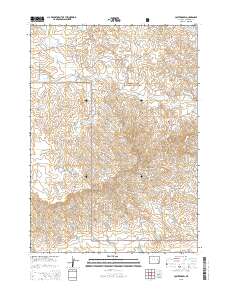 2015 Map of Colter Draw, 2015 Print