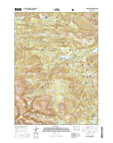2015 Map of Cony Mountain, 2015 Print