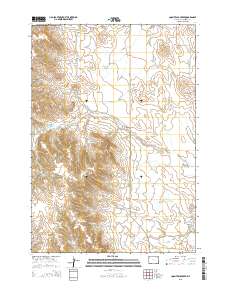 2015 Map of Coon Track Creek, 2015 Print