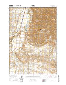 2015 Map of Corbett Dam, 2015 Print