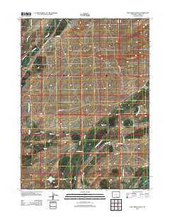 2012 Map of Cow Creek Ranch, 2012 Print