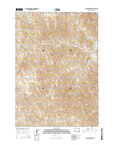 2015 Map of Coyer Reservoir, 2015 Print