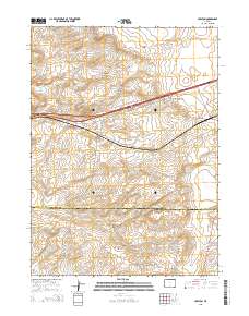 2015 Map of Creston, 2015 Print